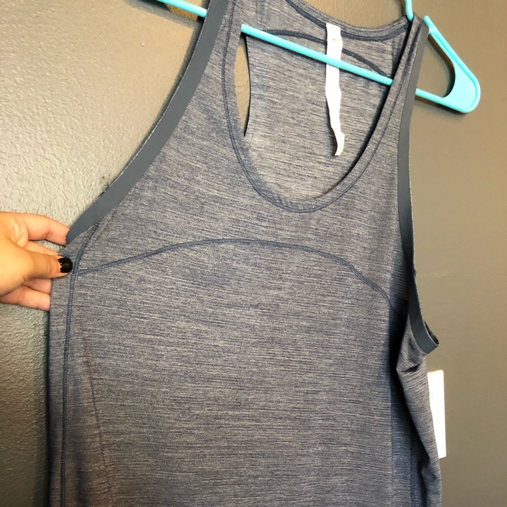 Lululemon Blue Yoga Tank - Picture 2 of 5